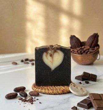 Тверде мило з 100% шоколадом &laquo;Chocolate milk&raquo;  000016 фото