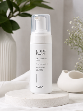 NUDE FOAM М&rsquo;яка пінка для очищення жирної та комбінованої шкіри. 000678 фото